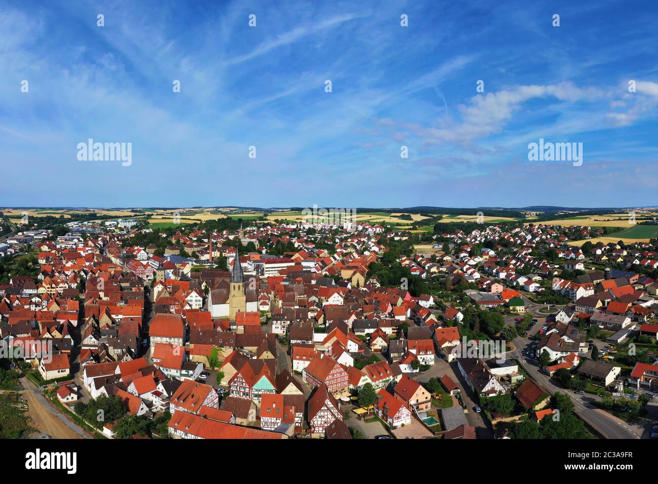 Eppingen ist eine Stadt in Deutschland mit vielen Attraktionen  Stockfotografie - Alamy
