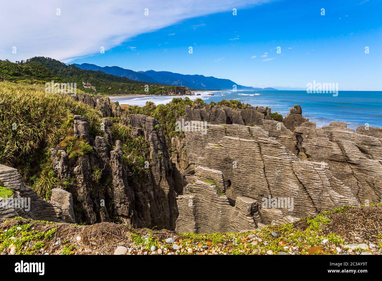 Naturwunder von Neuseeland Stockfoto