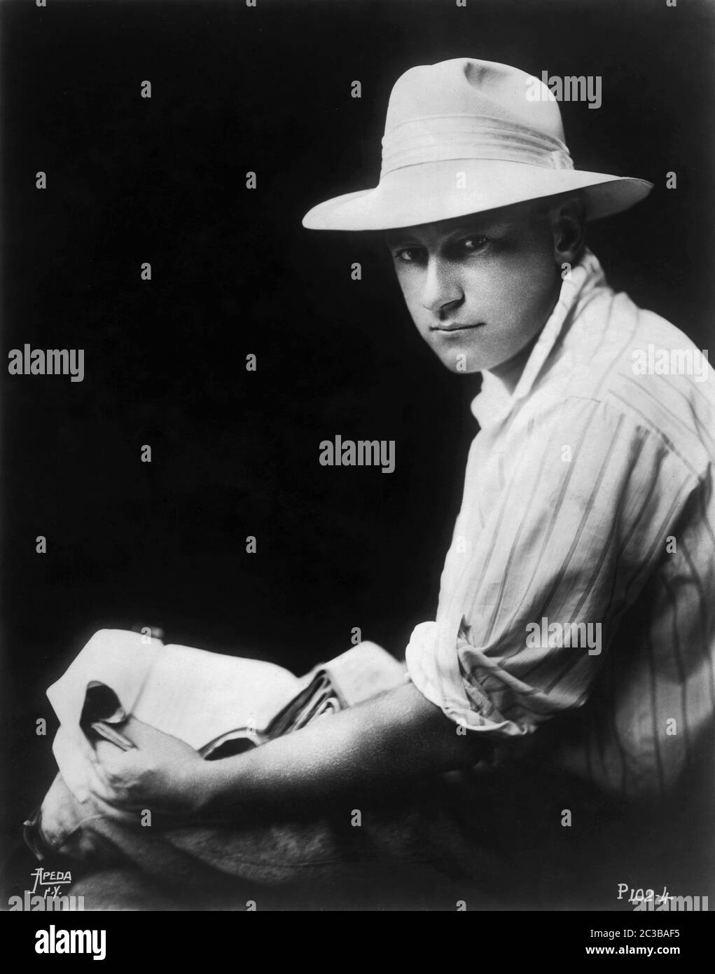 CECIL B. DeMille Early APEDA Portrait um 1916 Generaldirektor berühmte Spieler - Lasky Corporation und Produzent von Paramount Artcraft Pictures Stockfoto