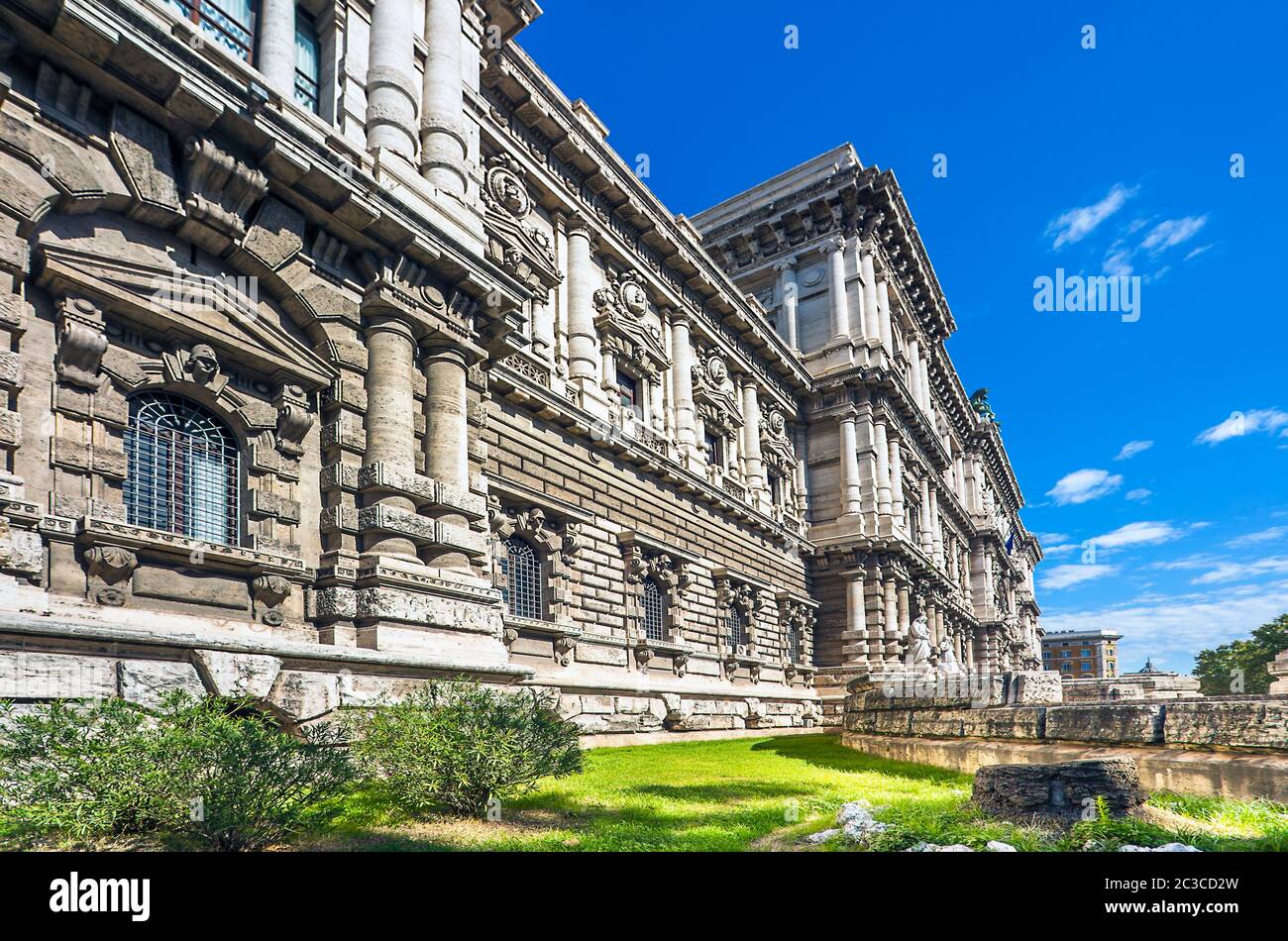 Die italienische Gerichtshof der Corte suprema di cassazione im Palazzo di Giustizia in Rom Italien Latium Stockfoto