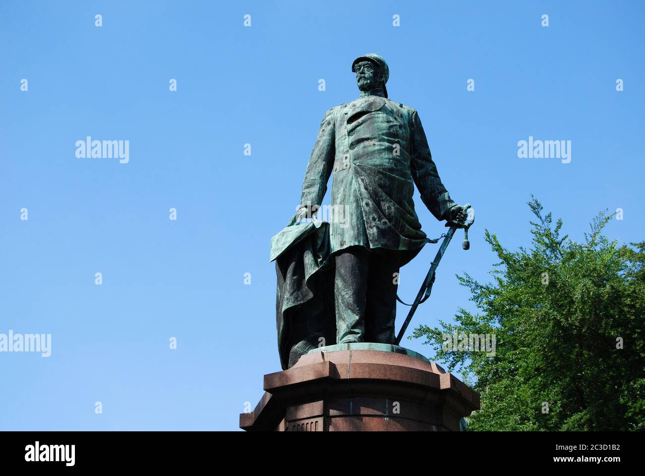 bismarck Nationaldenkmal Stockfoto