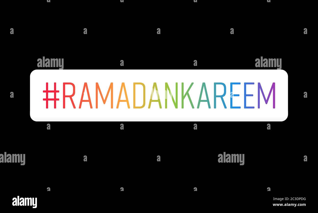 ramadan kareem bunten Design Vektor Vorlage. Stock Vektor