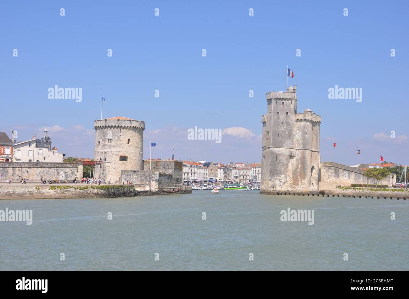 Touristischer Ort von La Rochelle, Frankreich Stockfoto