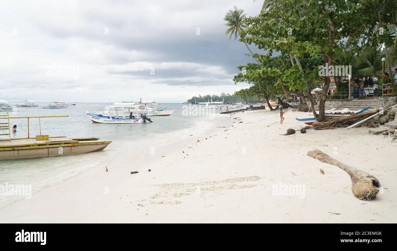 Bohol Island Eindrücke von der Nähe von Cebu, Philippinen. Stockfoto