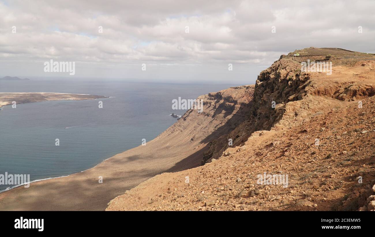 Lanzarote Island Impressionen auf den Kanarischen Inseln Spaniens. Stockfoto