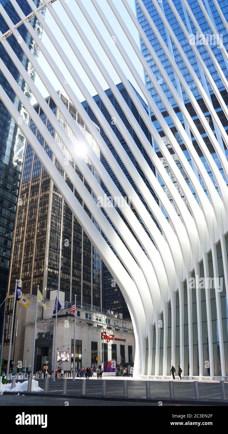 Manhattan Architektur und Skyline in New York City, USA. Stockfoto