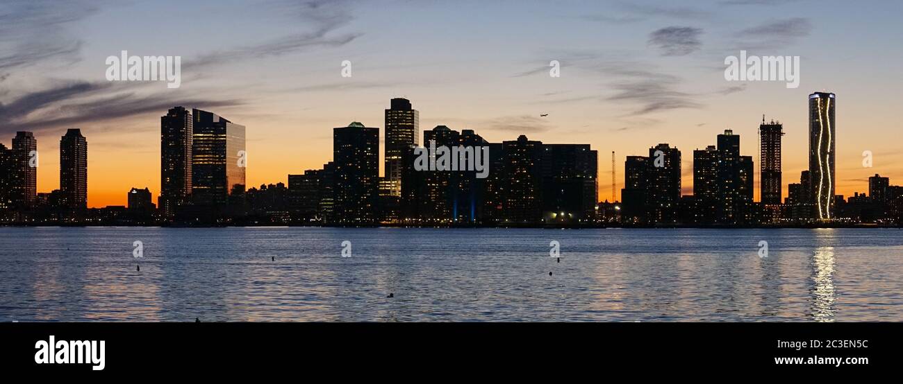 Manhattan Architektur und Skyline in New York City, USA. Stockfoto