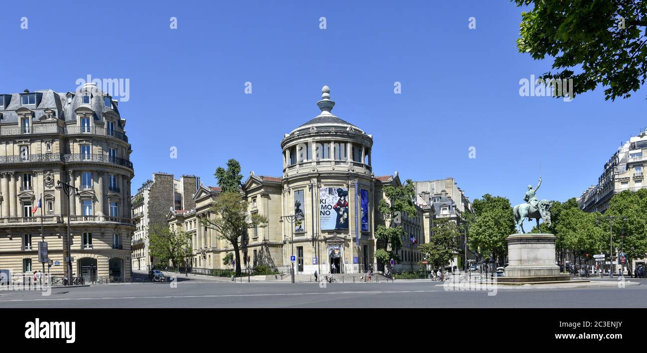 Besuch von Paris und seinen Monumenten, Hauptstadt von Frankreich im Sommer Stockfoto