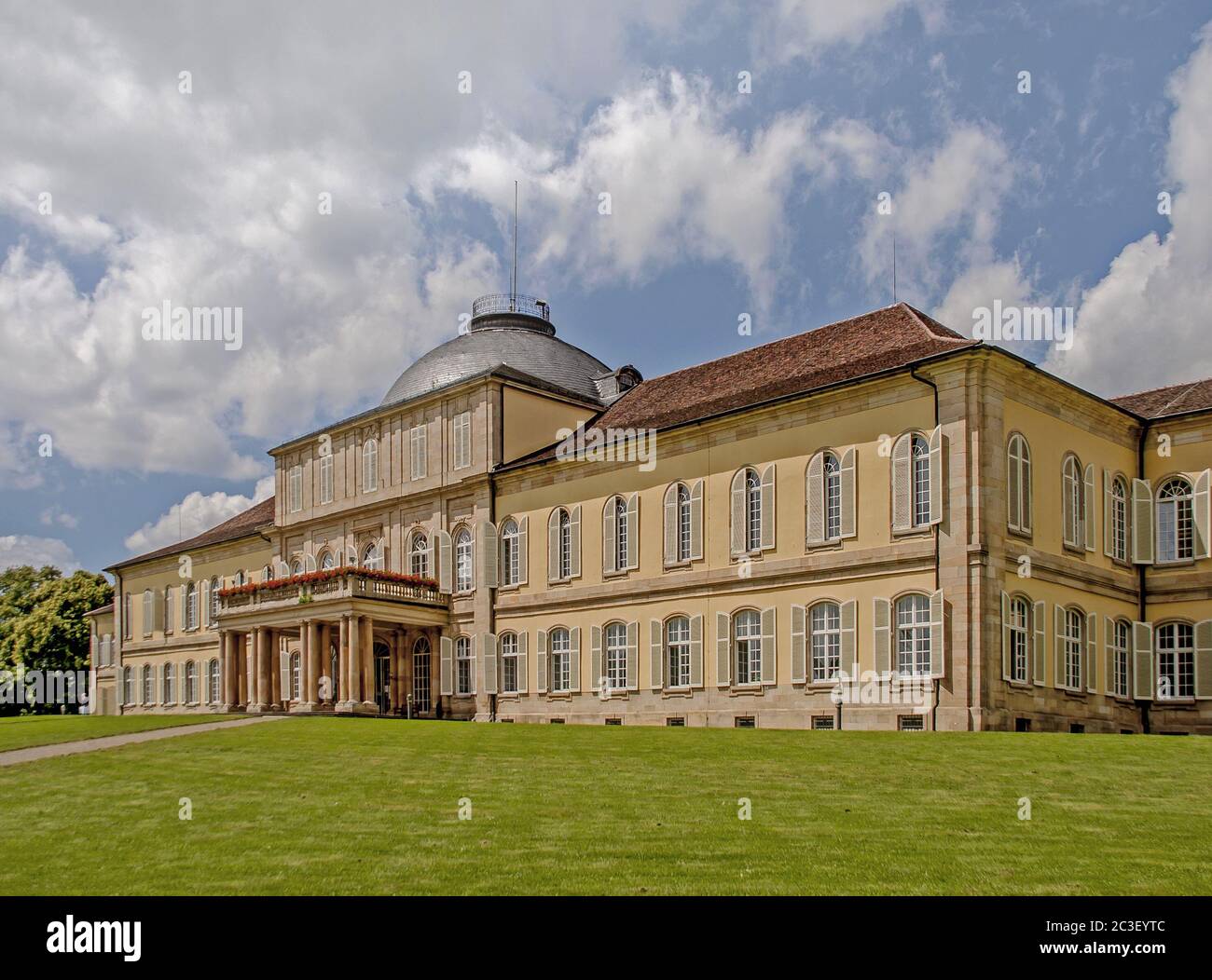 Schloss Hohenheim, Stuttgart Stockfoto