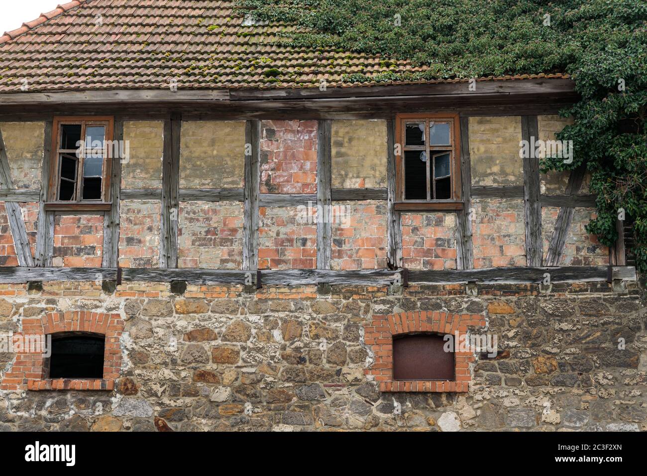 Bilder von Ballenstedt historischen Gebäuden Stockfoto