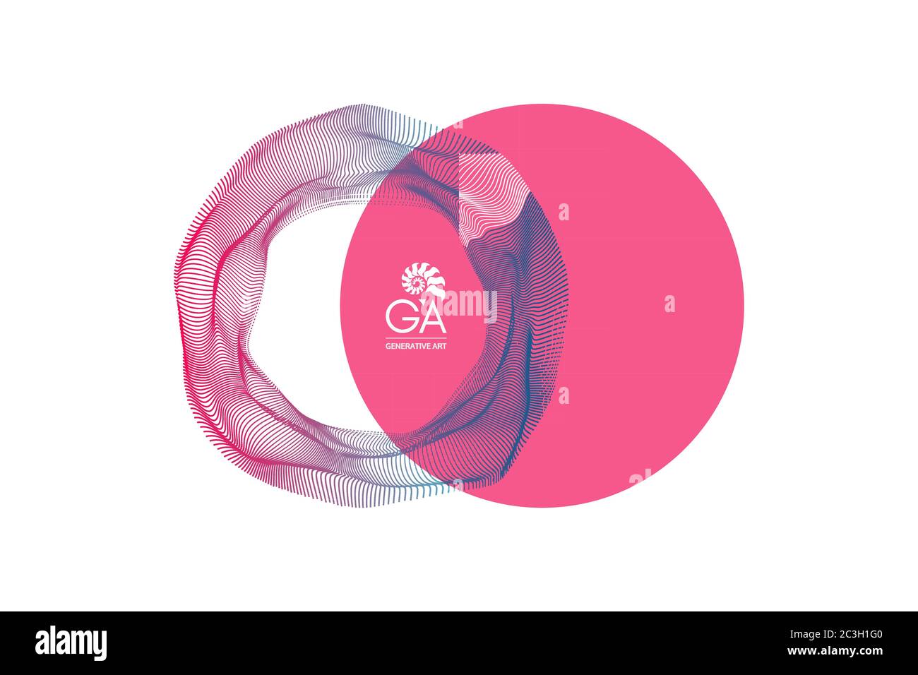 Drahtmodell Objekt mit Linien und Punkten. Abstrakten 3D-Struktur. Geometrische Form für Design. Gitter Element, Wahrzeichen und Symbol. Molekulare Grid. Stock Vektor