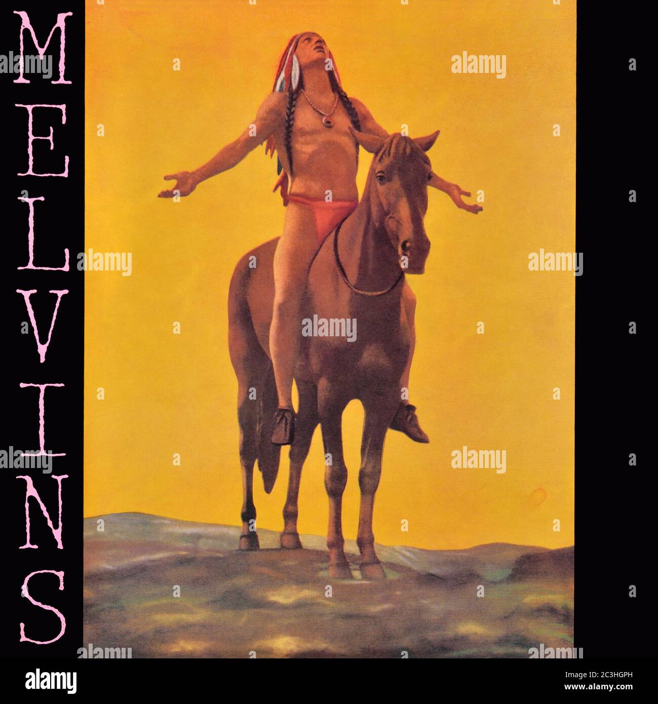 Melvins - original Vinyl Album Cover - Lysol - 1992 Stockfoto