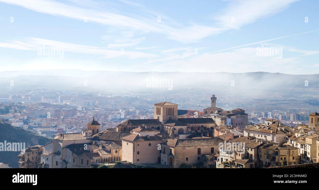 Cuenca Altstadt Blick, Spanien Stockfoto