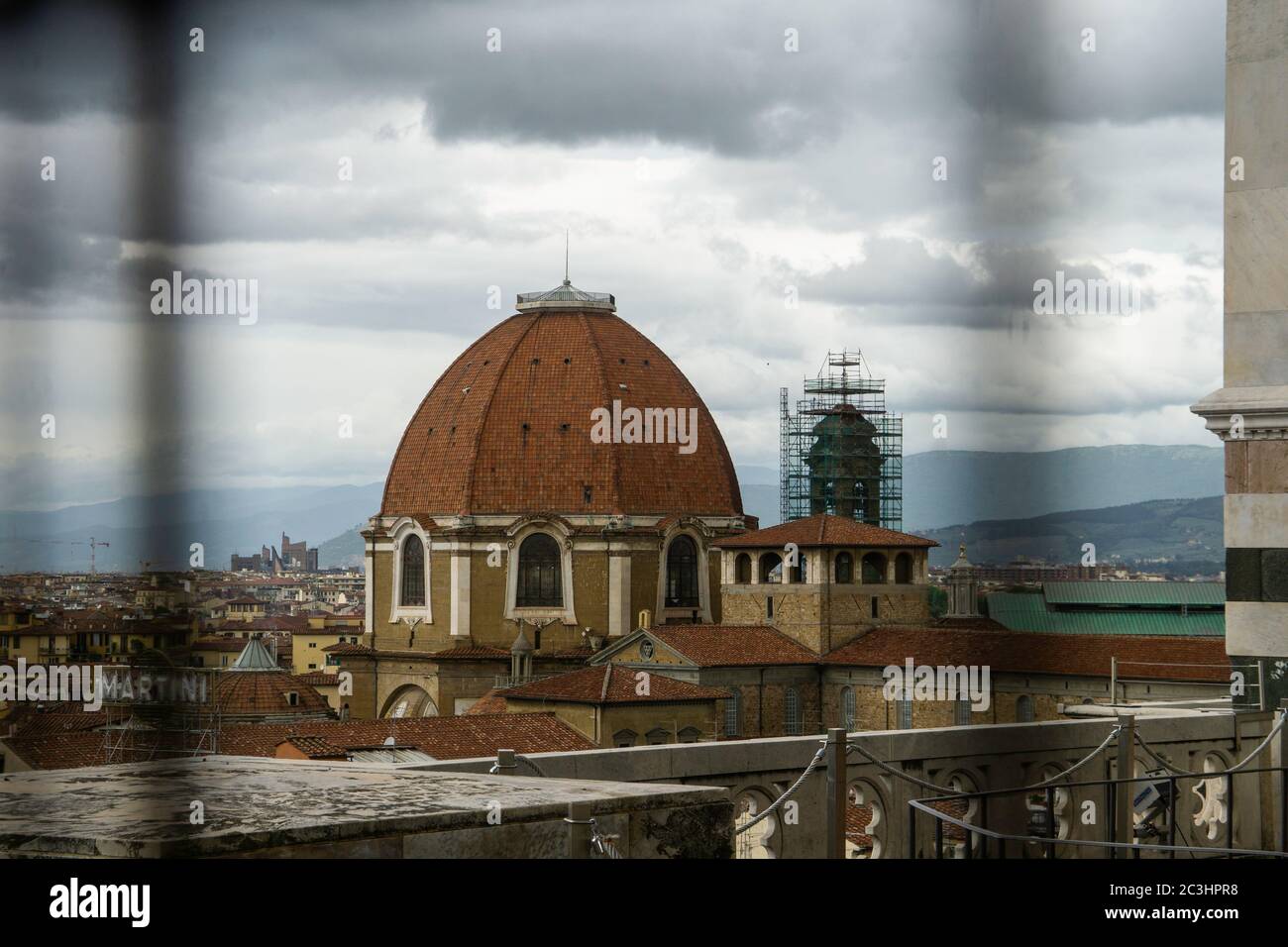 Medici-Kapellen in Florenz Italien im Frühling Stockfoto