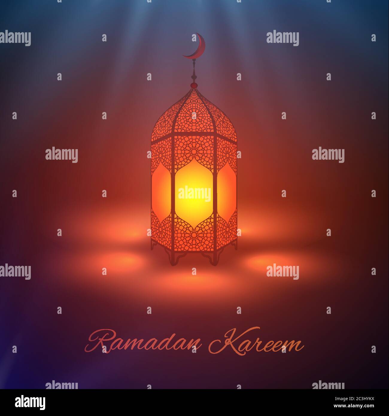 Ramadan laterne Stock-Vektorgrafiken kaufen - Alamy