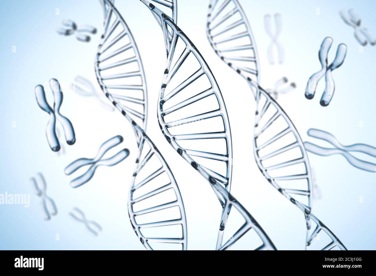 Zusammenfassung Hintergrund. DNA-Molekül mit X-Chromosomen Stockfoto Zusammenfassung Hintergrund. DNA-Molekül mit X-Chromosomen Stockfoto