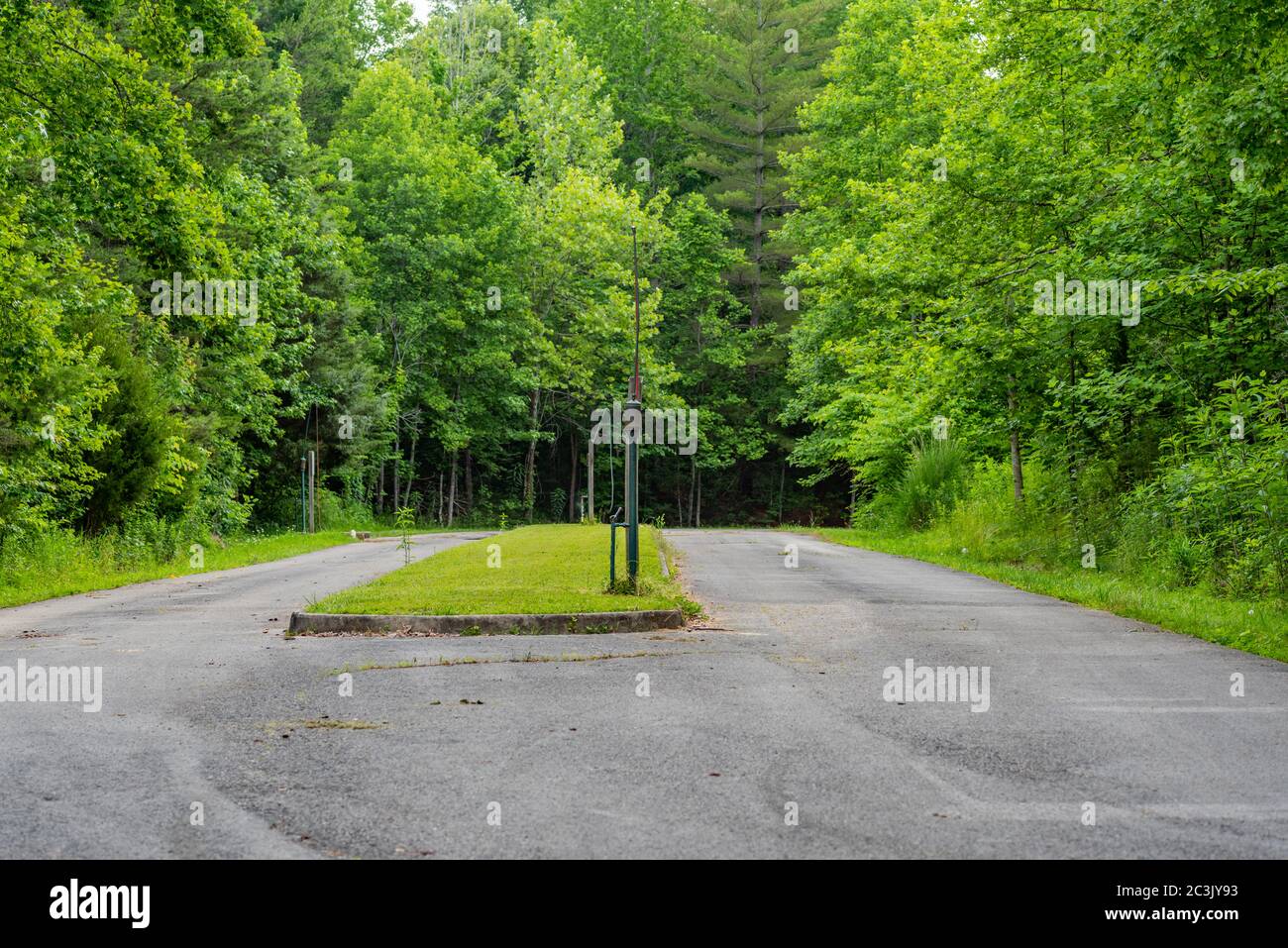 Abwasserabfallstation im Nationalpark in Kentucky Stockfoto