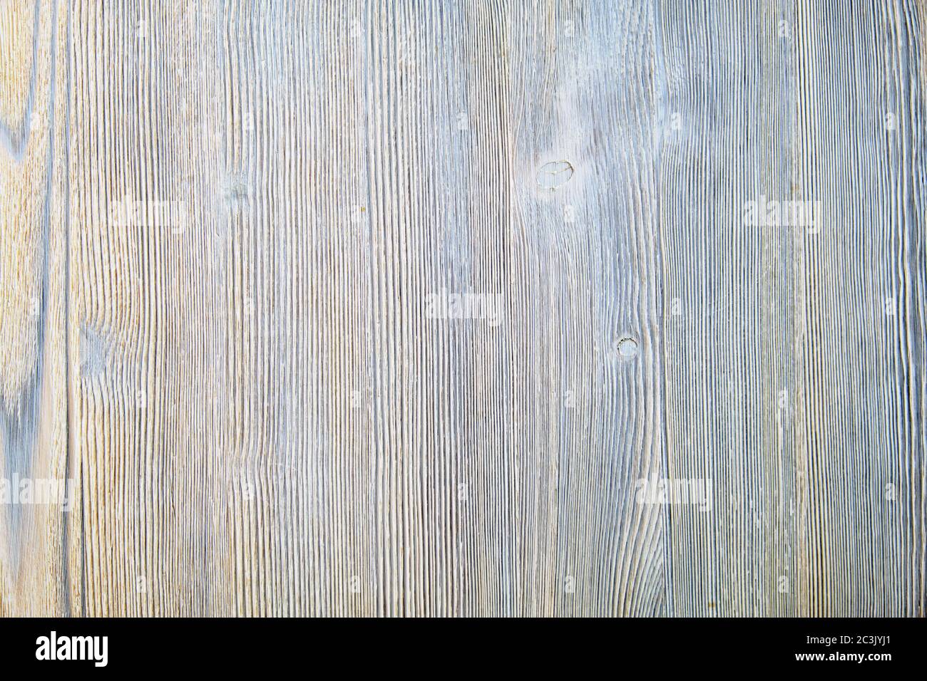 Naturholz alten Brett weiß als Hintergrund gemalt. Stockfoto