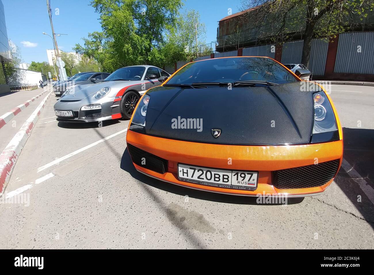 Orange Lamborghini Stockfotos und -bilder Kaufen - Alamy