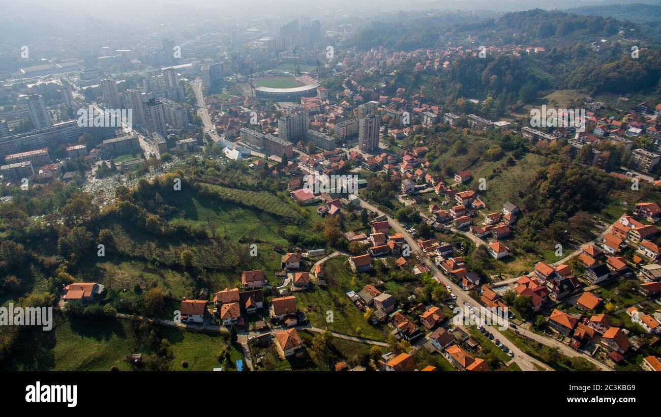 Tuzla, Bosnien und Herzegowina Stockfoto