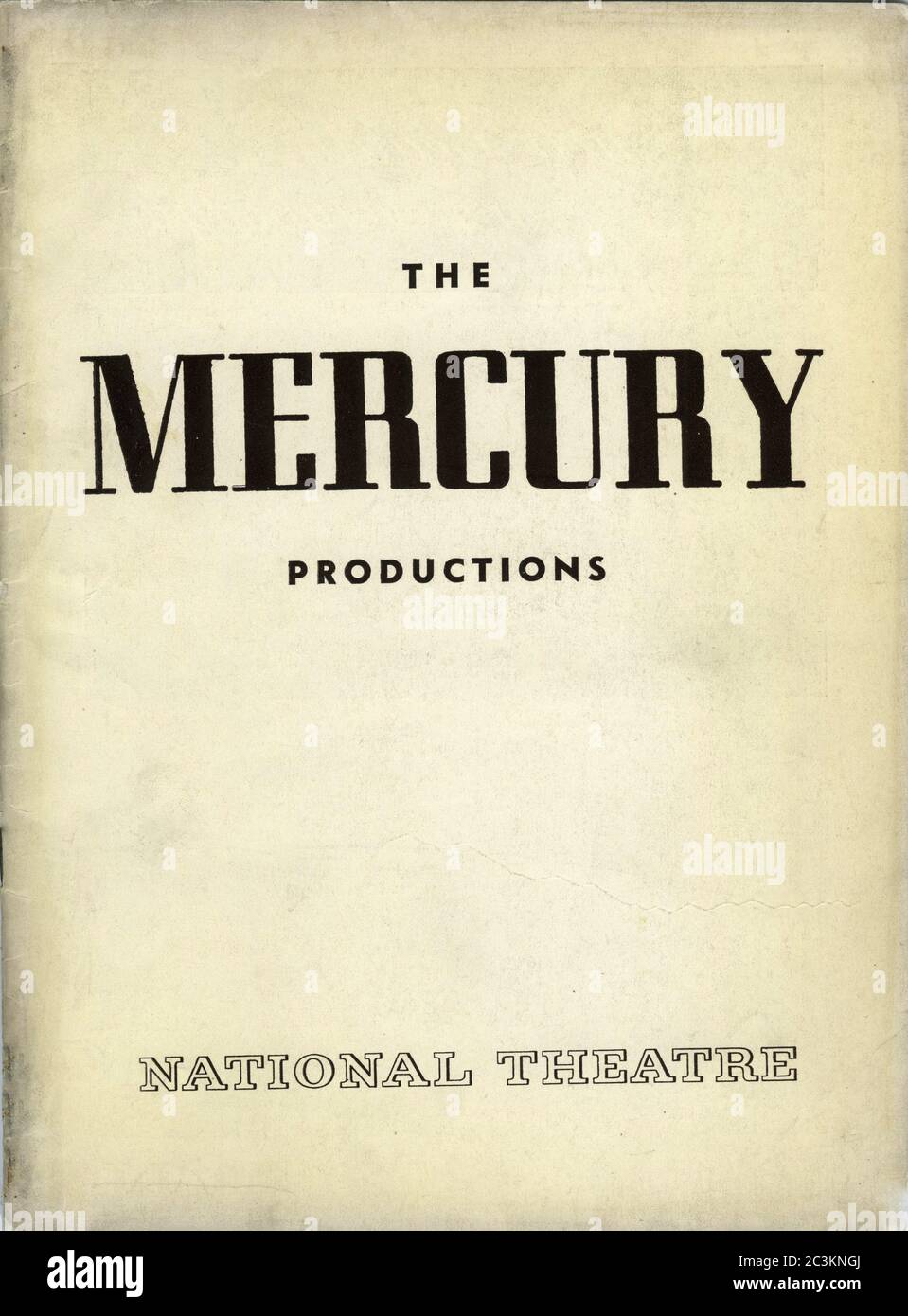Das Mercury Theater präsentiert DIE TRAGÖDIE VON JULIUS CAESAR von WILLIAM SHAKESPEARE Produktion von ORSON WELLES Musik MARC BLITZSTEIN Februar 1938 im National Theatre 41. West of Broadway New York Stockfoto