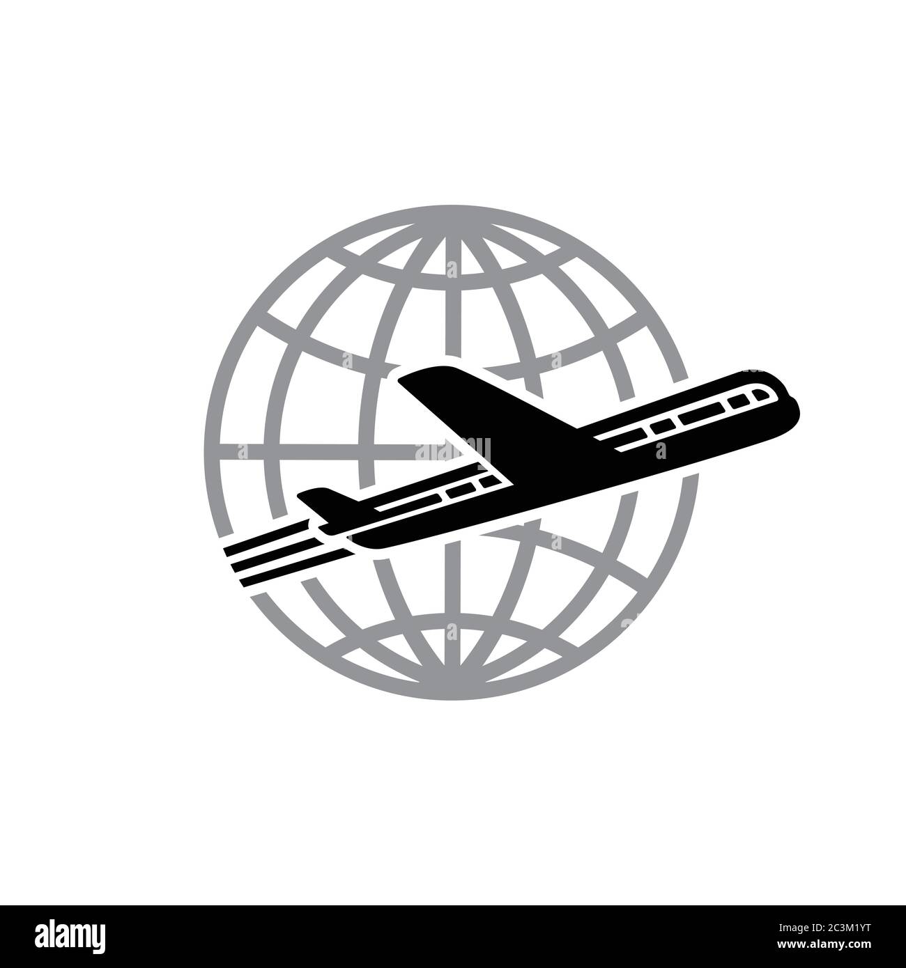 Reiselogo. Vektor und Illustration. Stock Vektor