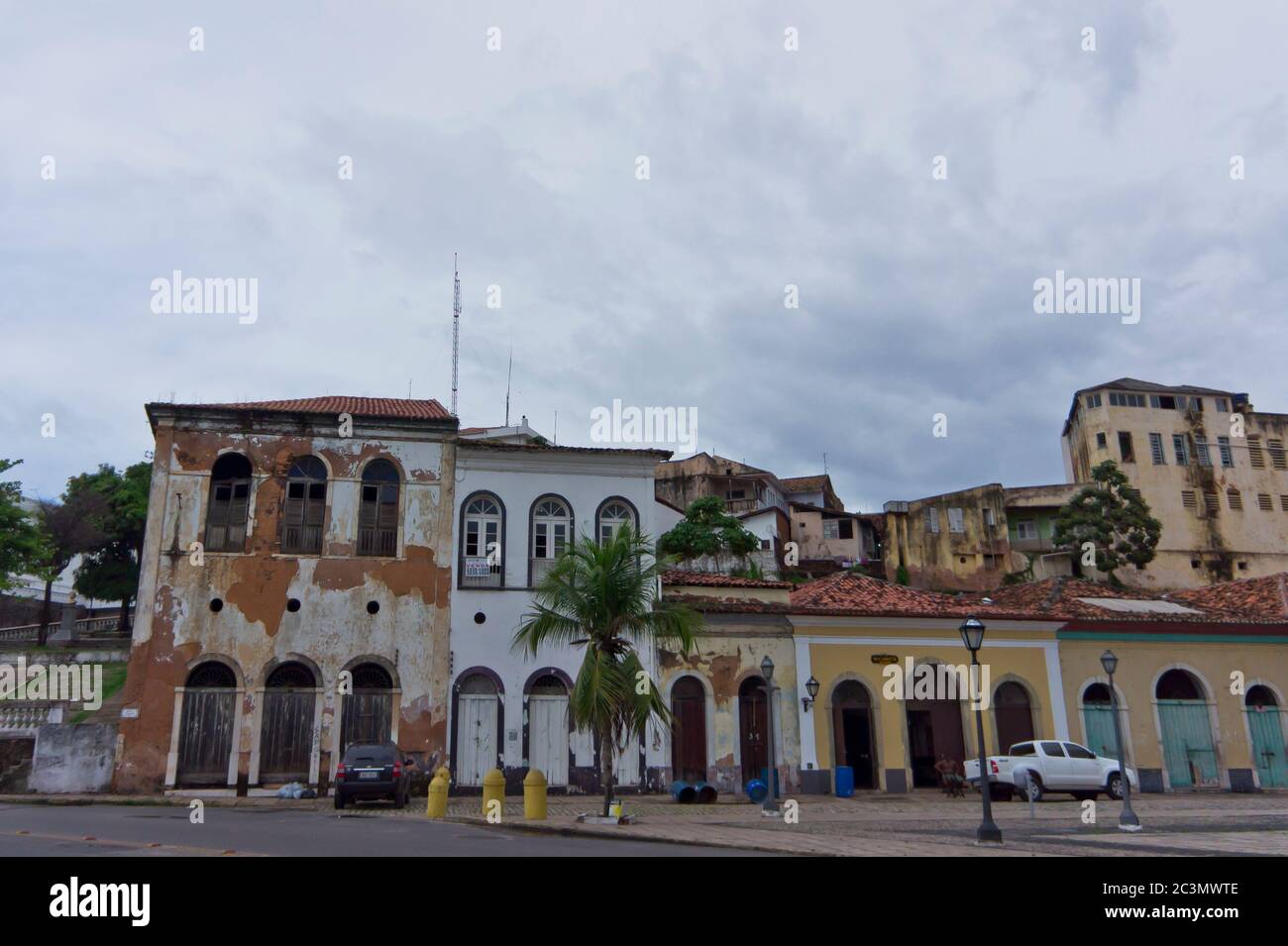 Blick auf die Altstadt Sao Luis, Brasilien, Südamerika Stockfoto