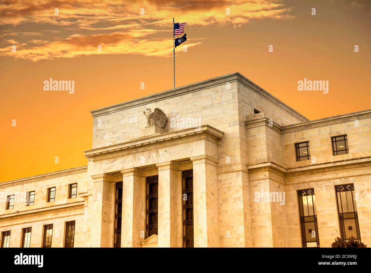 Hauptsitz der Federal Reserve in Washington, DC, USA, FED Stockfoto