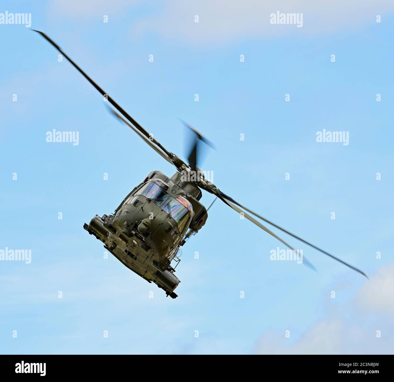 Royal Navy AgustaWestland EH101 Merlin HC 3 Hubschrauber Stockfoto