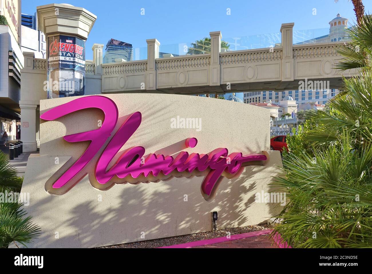 LAS VEGAS, NV6 JUN 2020 das Flamingo Hotel am Las Vegas Strip wurde