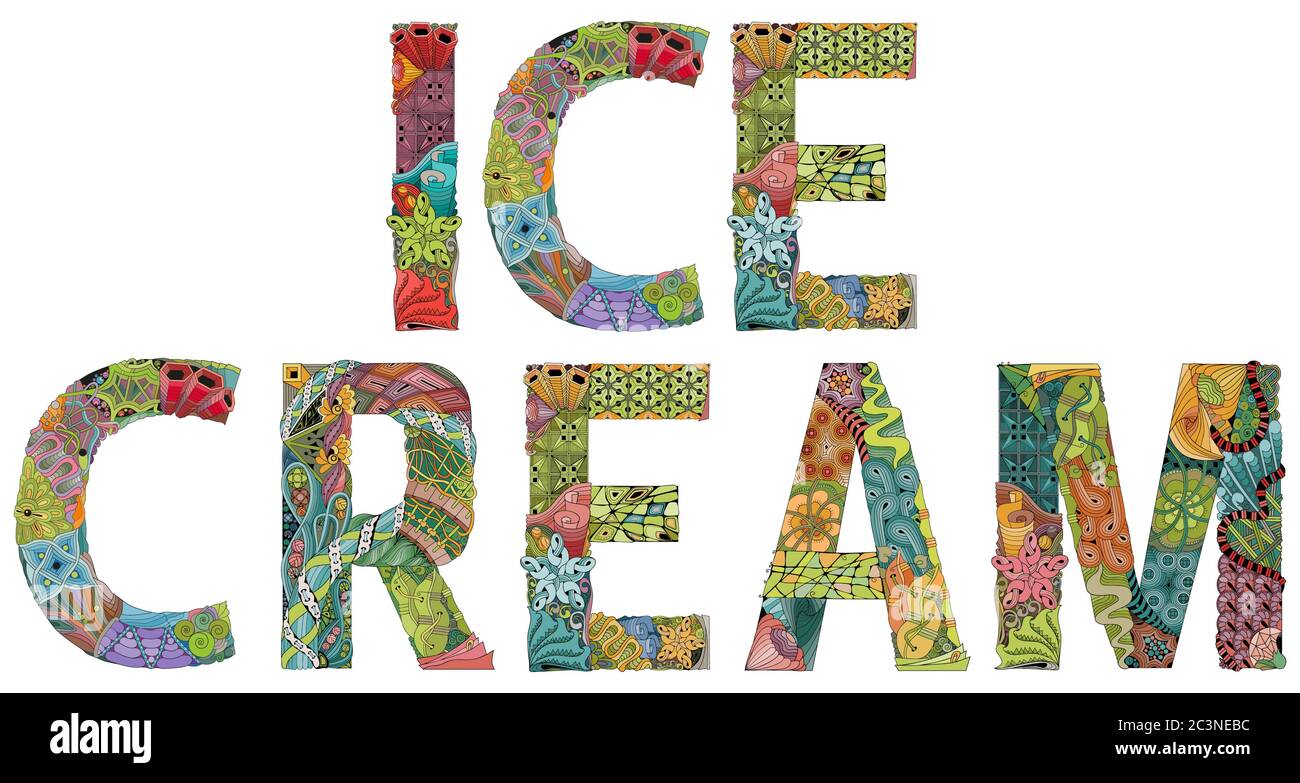 Spezielles eis Stock-Vektorgrafiken kaufen - Alamy