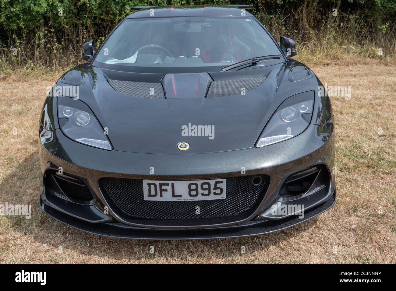 Ein Lotus Evora GT430 Sportwagen. Stockfoto