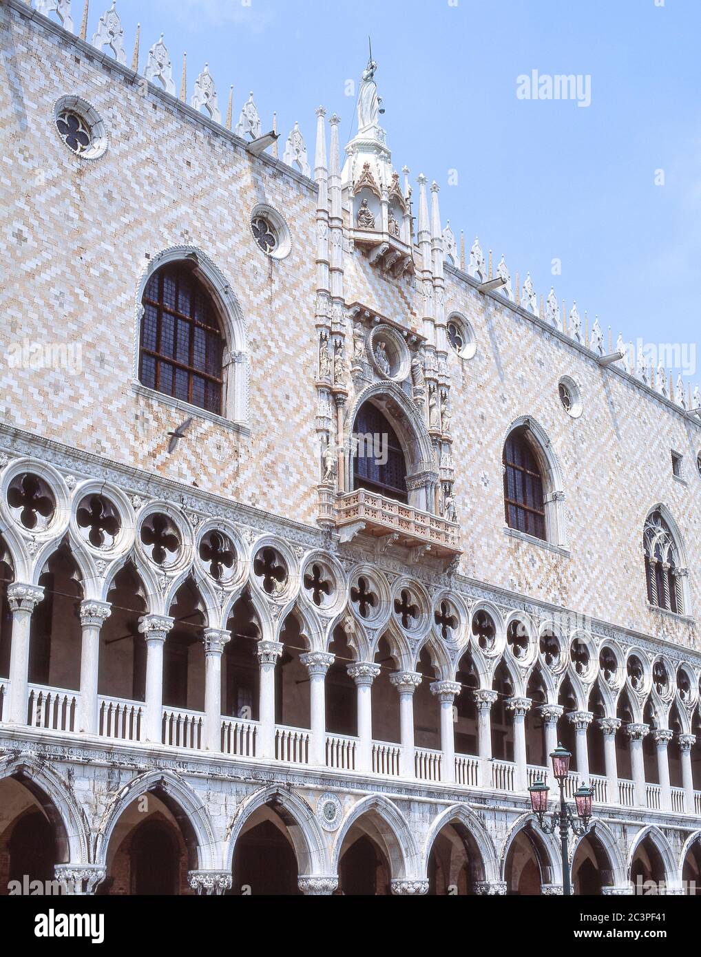 Dogenpalast, Markusplatz Square, Venedig, Provinz Venedig, Veneto Region, Italien Stockfoto