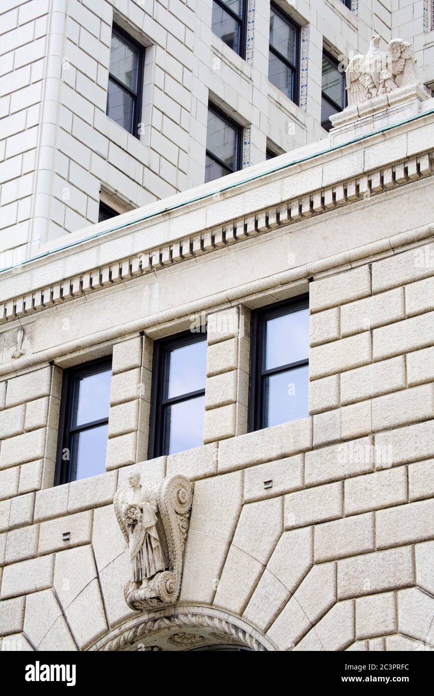 Detail von 309 Vine Street,Cincinnati, Ohio, USA Stockfoto