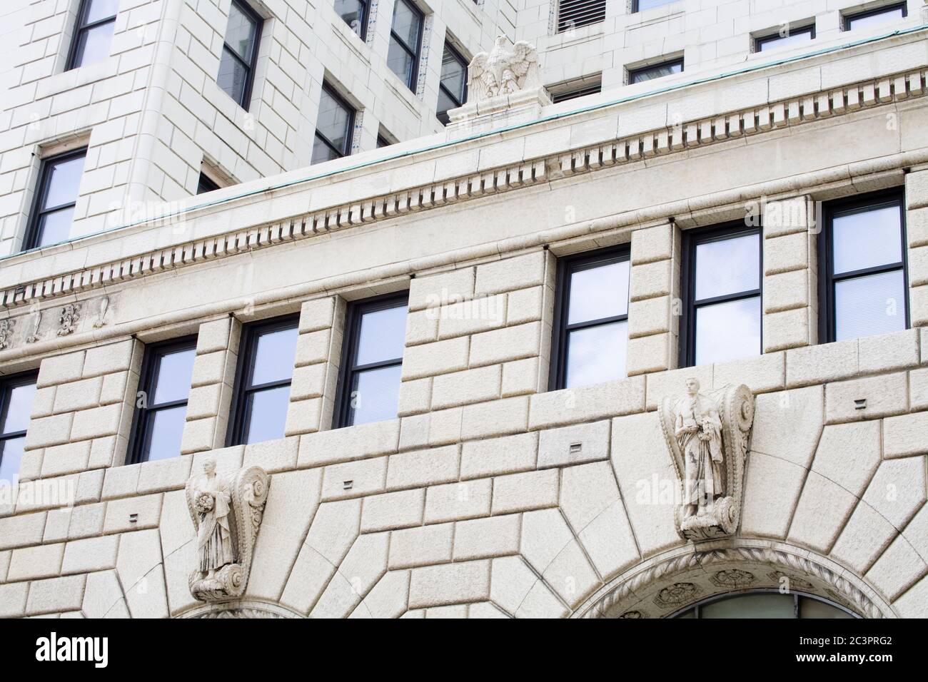 Detail von 309 Vine Street,Cincinnati, Ohio, USA Stockfoto