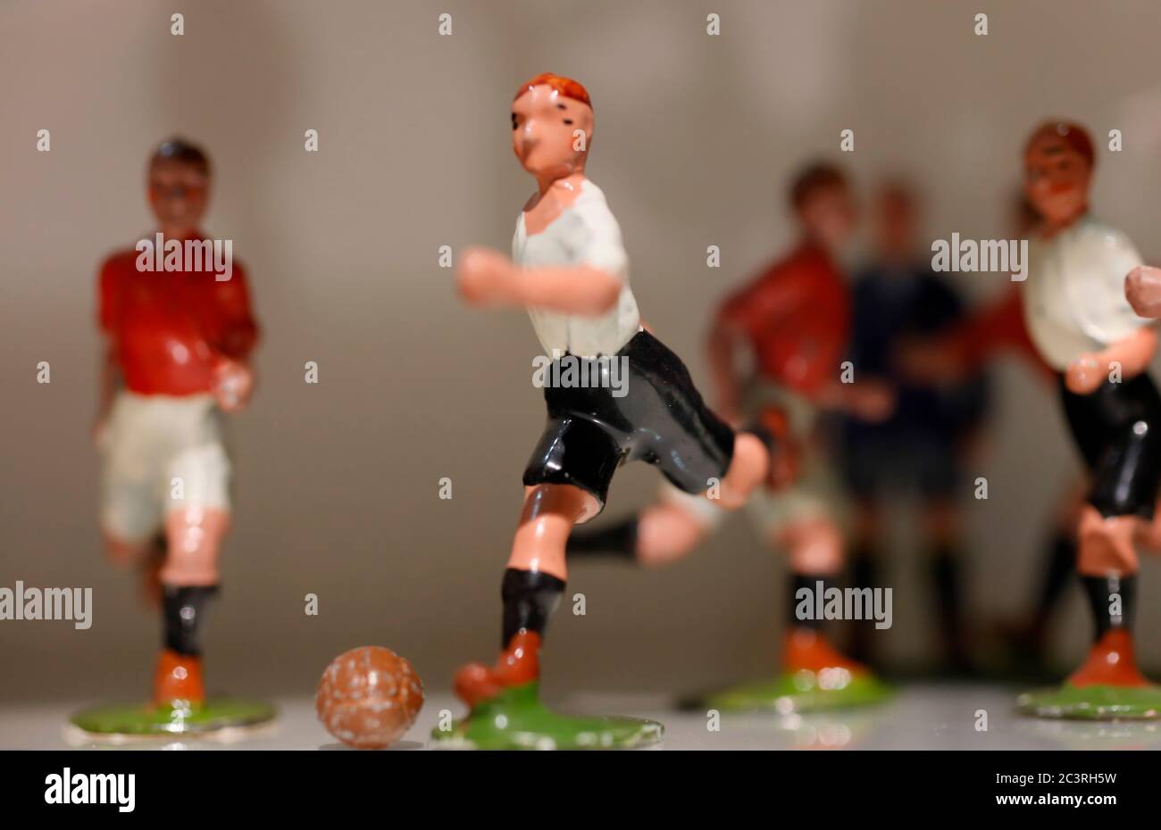 Klassische Fußball-Figuren Stockfoto