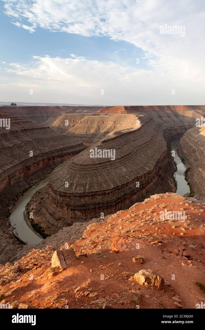Goosenecks State Park, Utah Stockfoto