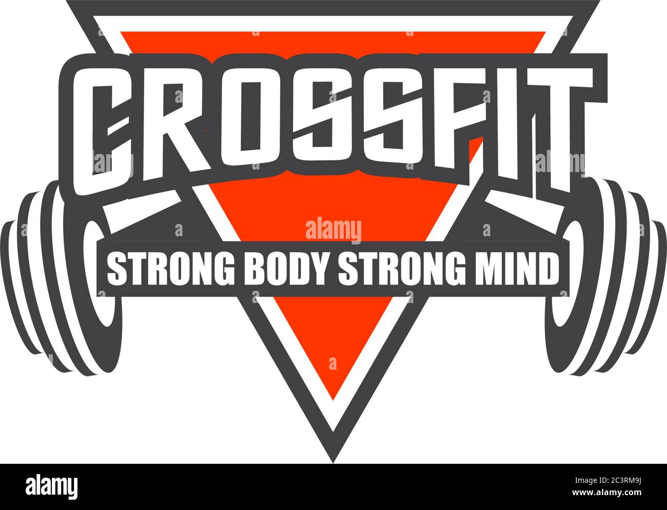 Fitness-Center Vektor Logo-Design, Gym Stock Vector Stock Vektor