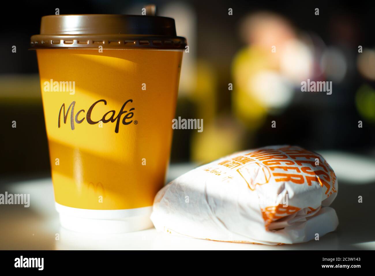 Mc cafe menü -Fotos und -Bildmaterial in hoher Auflösung – Alamy