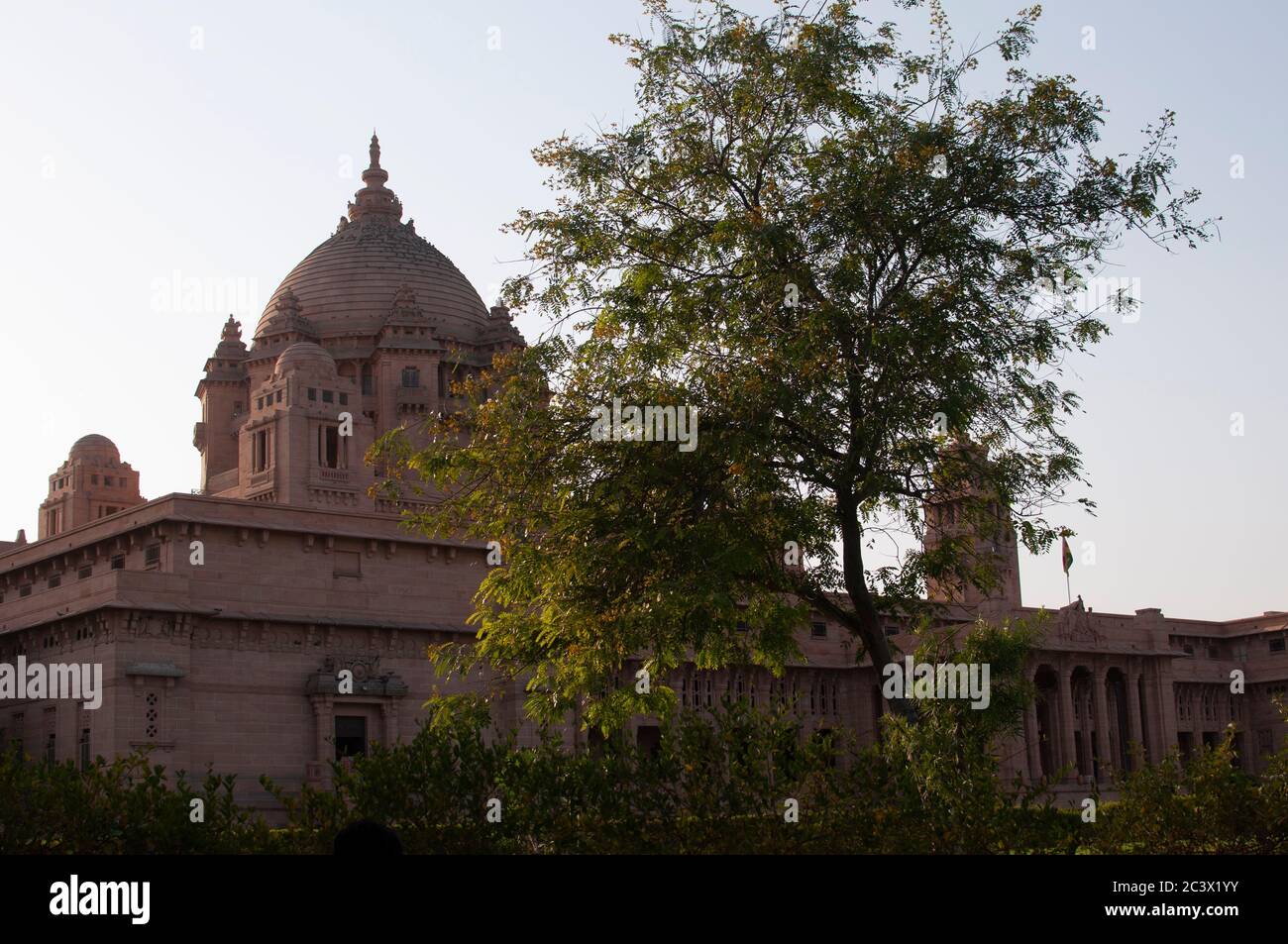 Umaid Bhawan Palace, in Jodhpur in Rajasthan, Indien Stockfoto