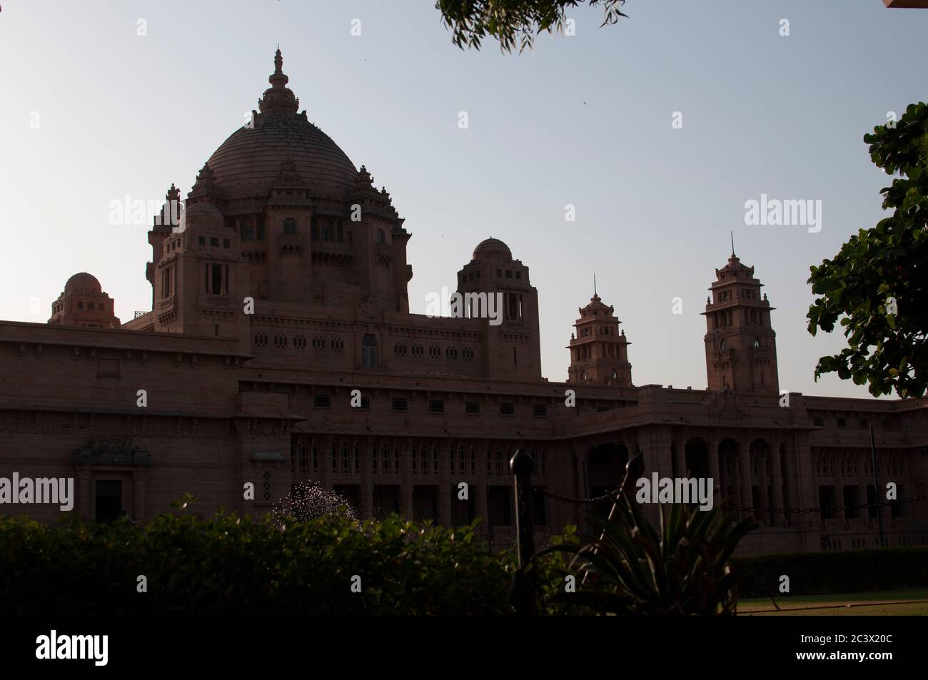 Umaid Bhawan Palace, in Jodhpur in Rajasthan, Indien Stockfoto