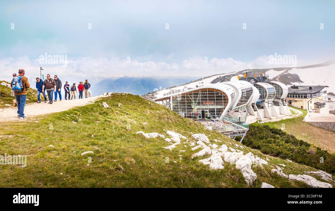 Monte Baldo (Gardasee) Stockfoto