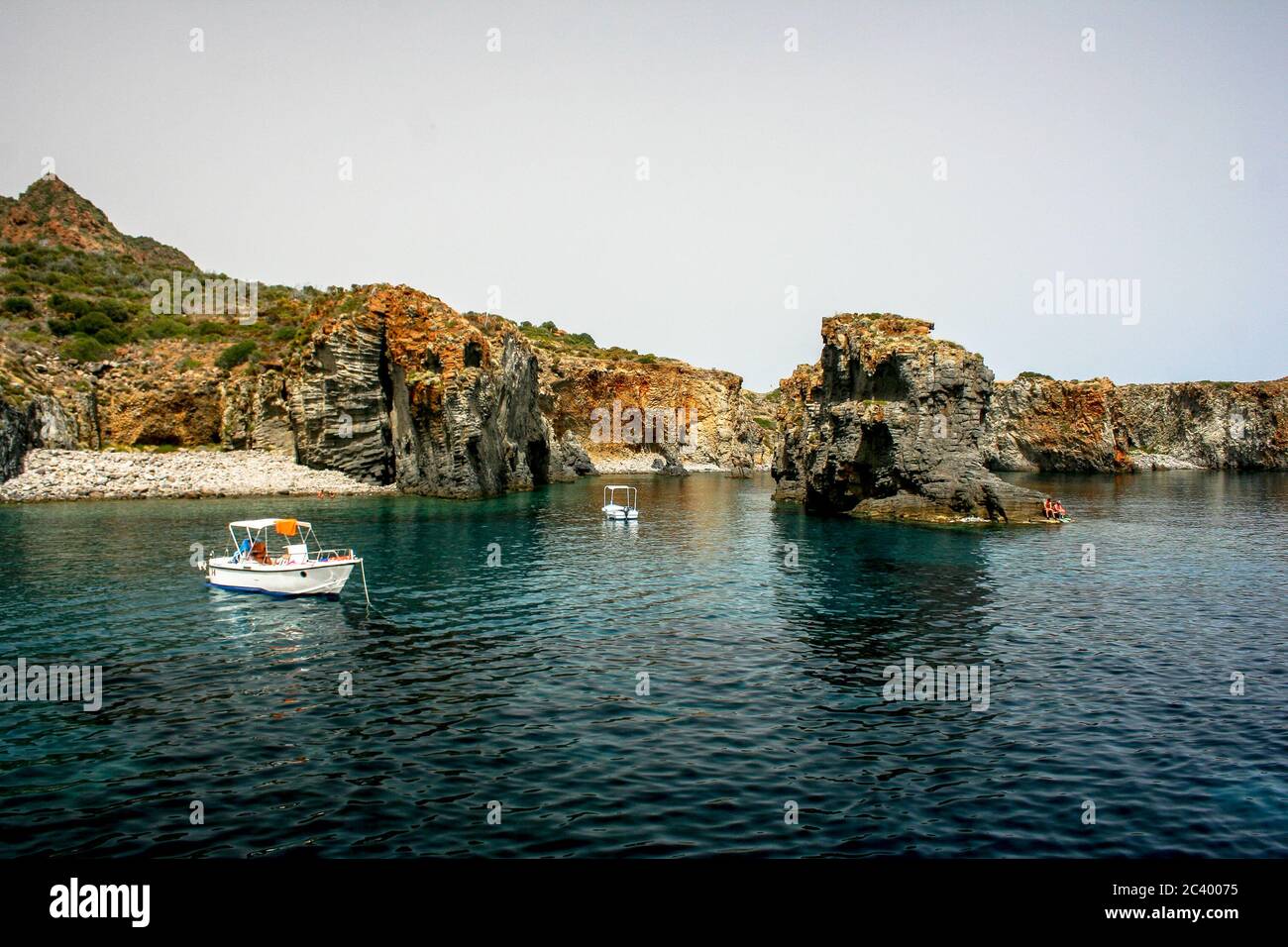 Basiluzzo Island / Eolie Islands (Sizilien / Italien) Stockfoto