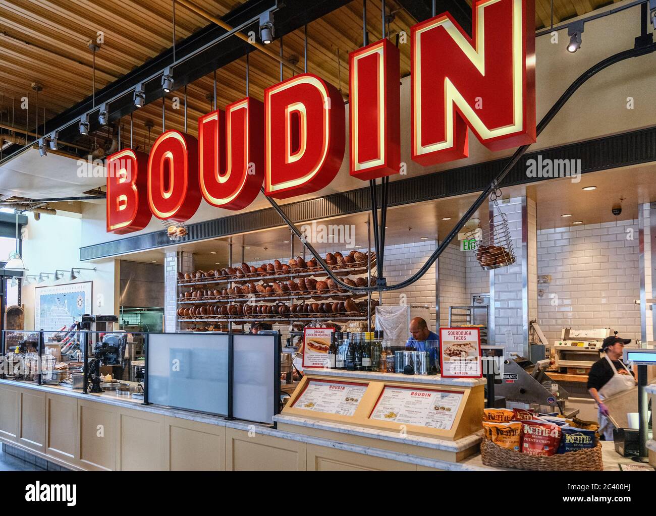 Boudin Sourdough Bakery Stockfoto