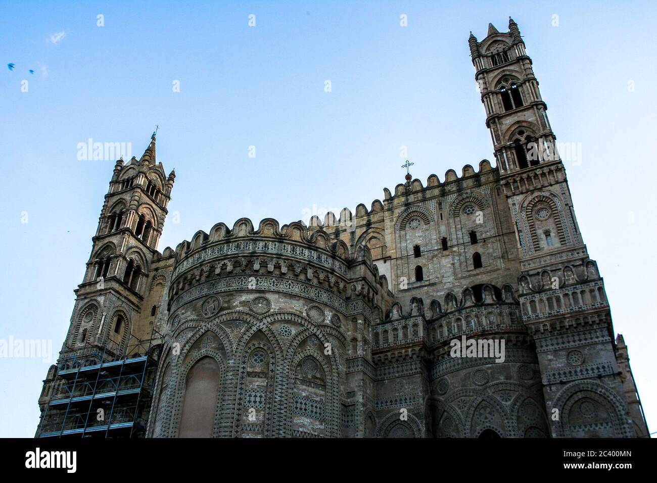 Kathedrale Von Palermo (Sizilien / Italien) Stockfoto