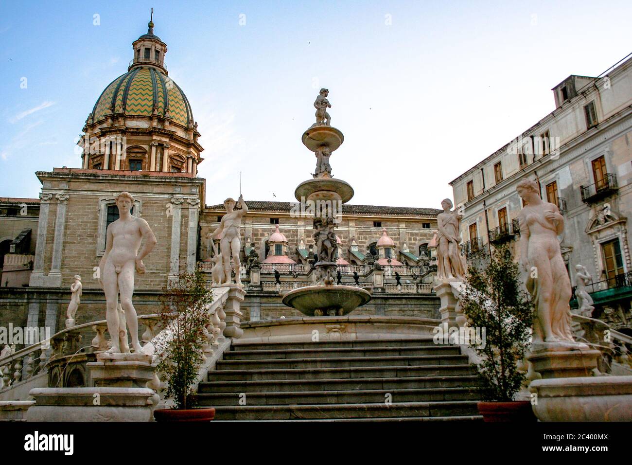 Kathedrale Von Palermo (Sizilien / Italien) Stockfoto