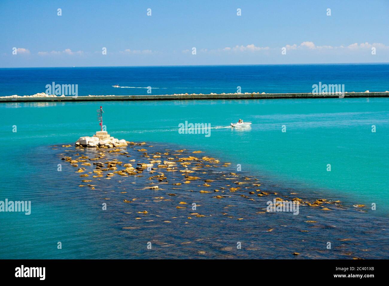 Castellammare del Golfo (Sizilien/Italien) Stockfoto