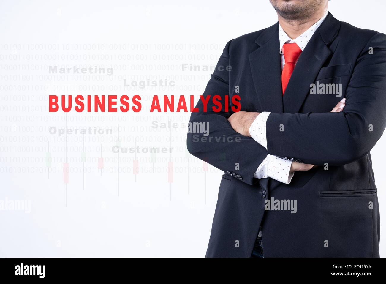 Business Analysis – Konzeptaufnahme Stockfoto