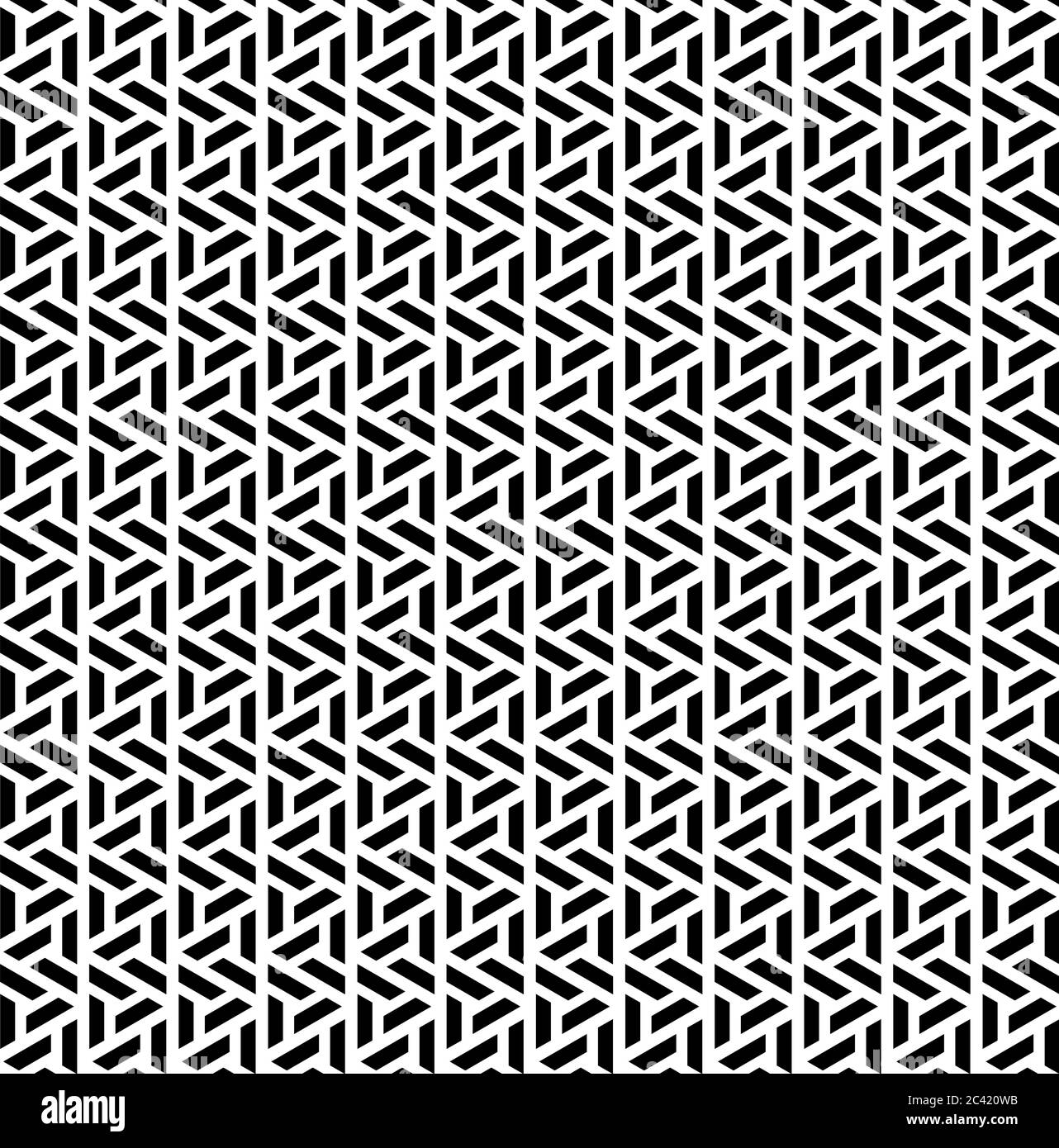 Muster Design Geometrische Nahtlose Cool 90er Hintergrund Schwarz Und Wei Vektor Web 