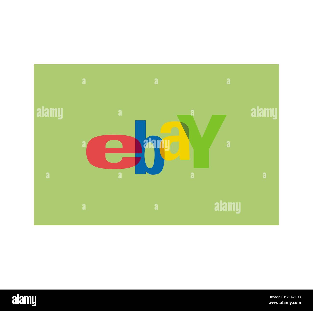 EBay-Logo. EBay ist ein amerikanischer Konzern und E-Commerce-Unternehmen. Bereitstellung von Vertriebsservices. EBay Marktführer im E-Commerce . Charkiw, Ukraine - 15. Juni 2 Stockfoto